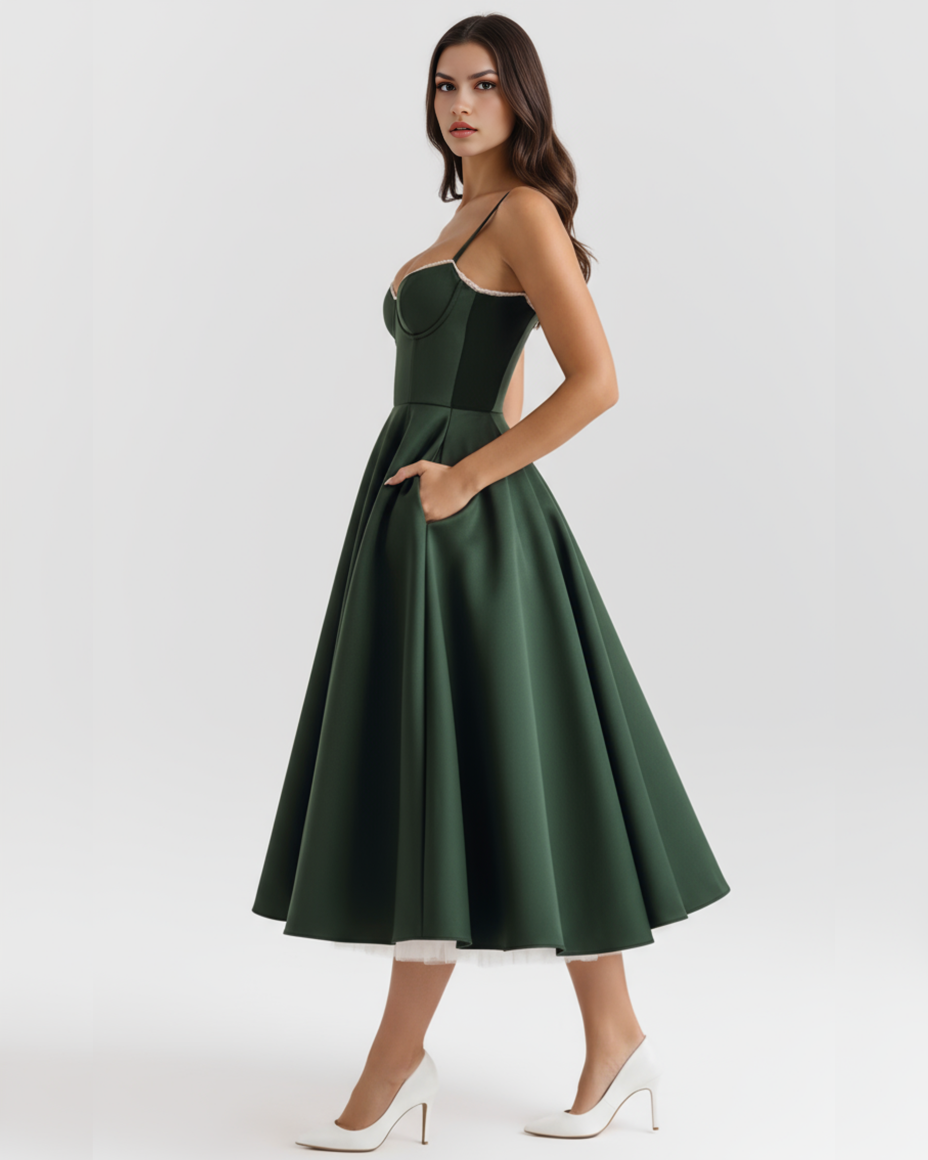 Herminia Midi Dress