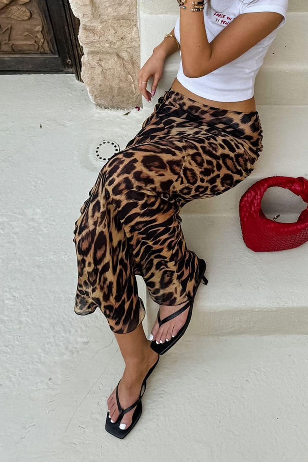Liv | Leopard Maxi Skirt