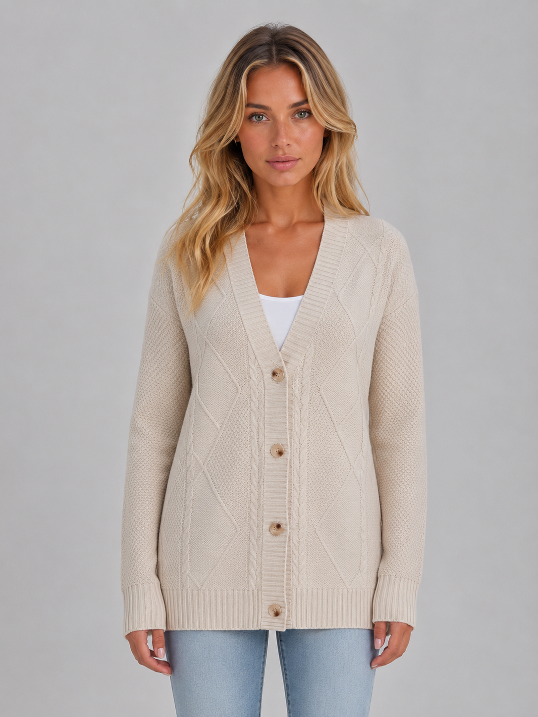 Sienna Knit Button Cardigan
