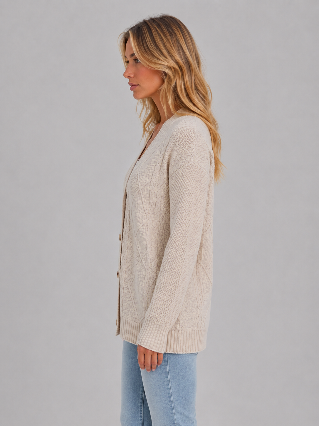 Sienna Knit Button Cardigan