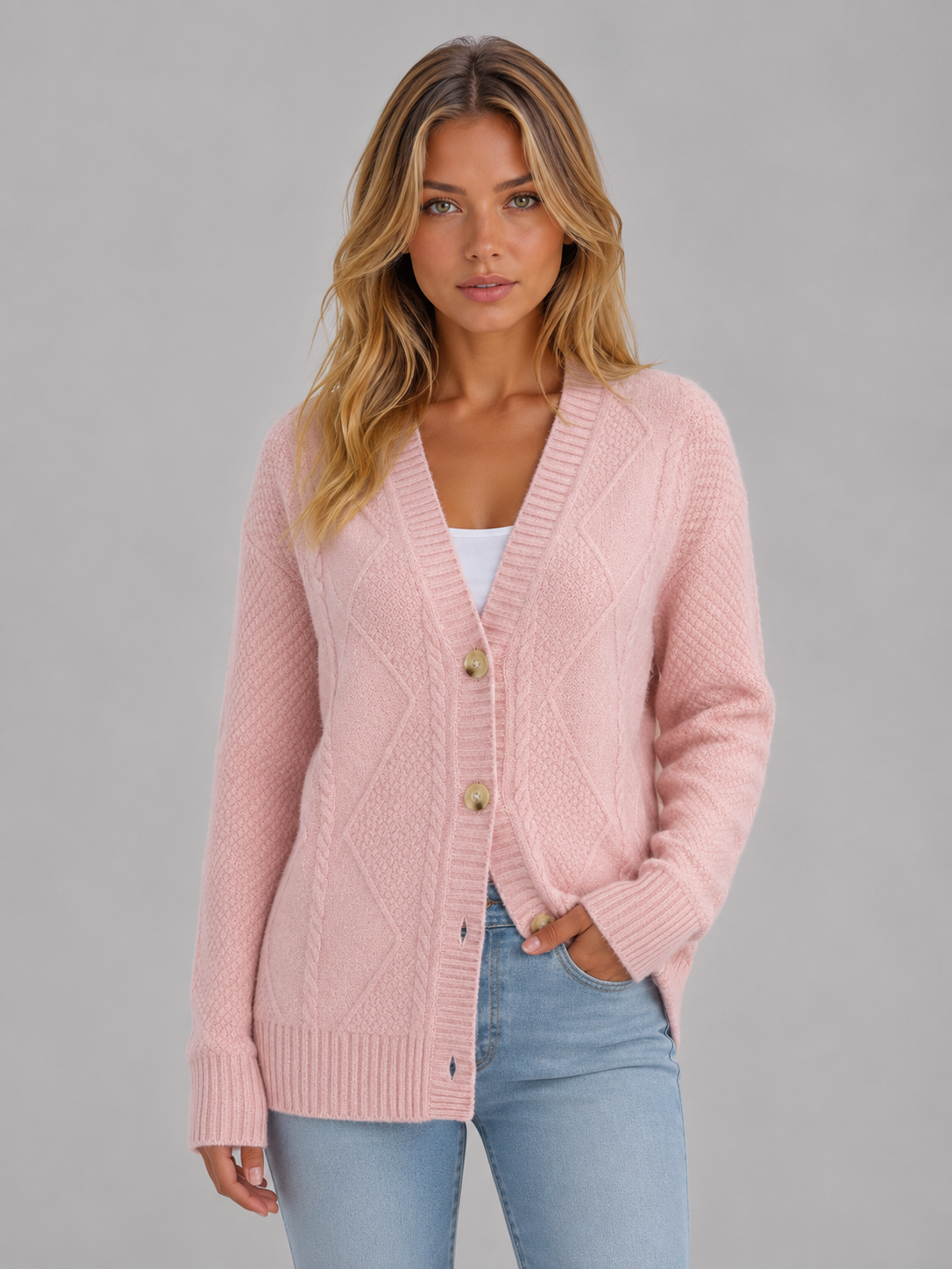 Sienna Knit Button Cardigan