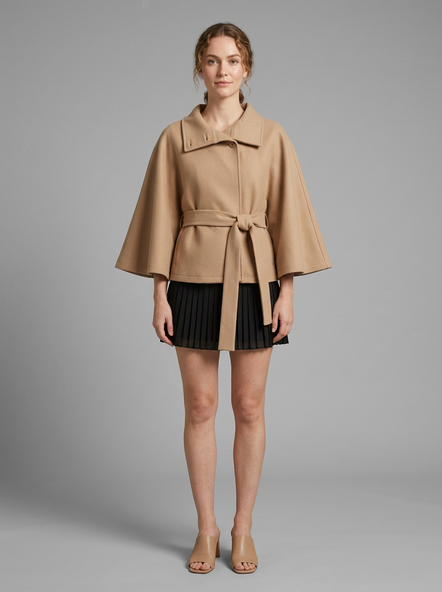 Élodie | Cape Trench Coat