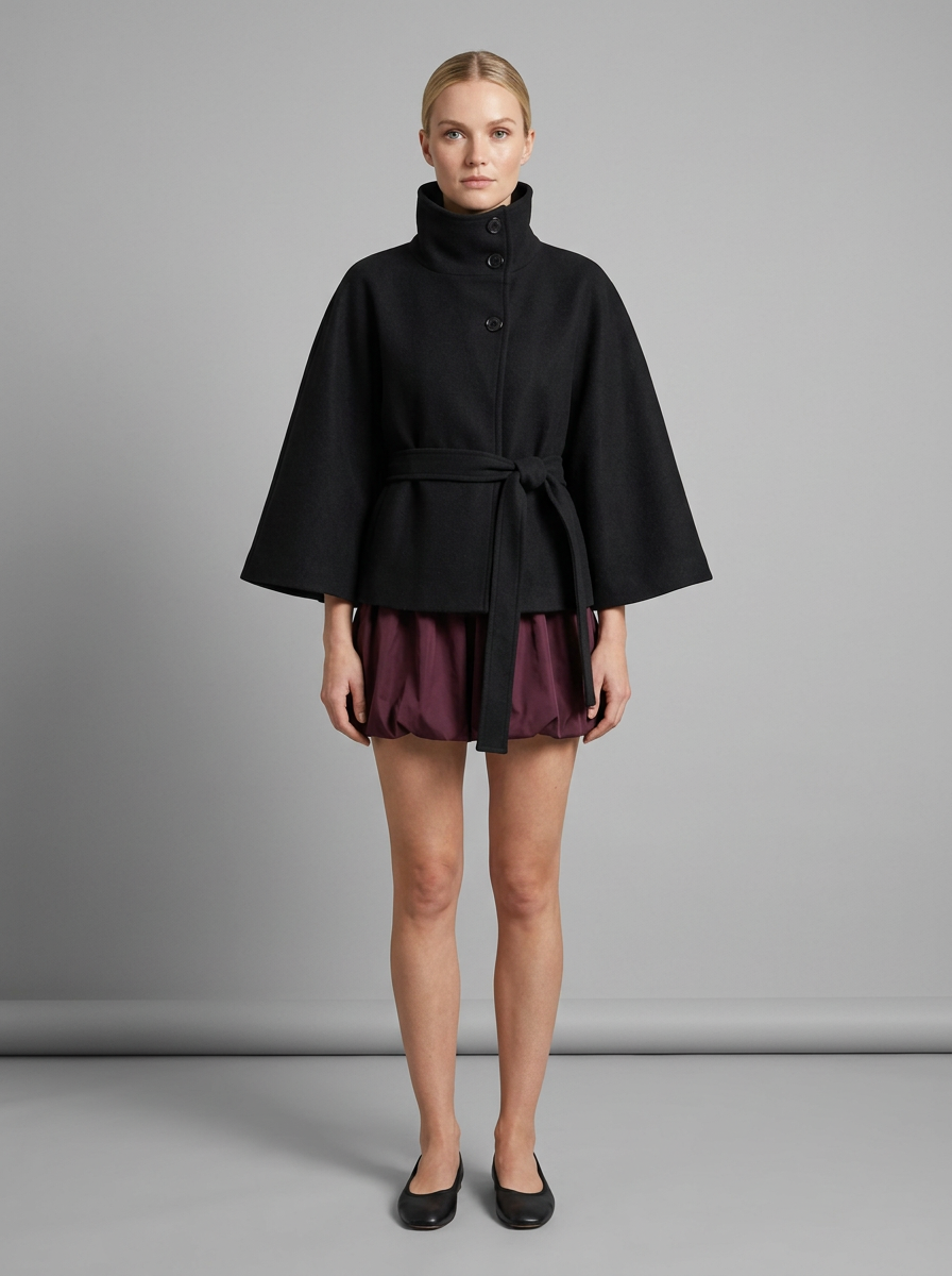 Élodie | Cape Trench Coat