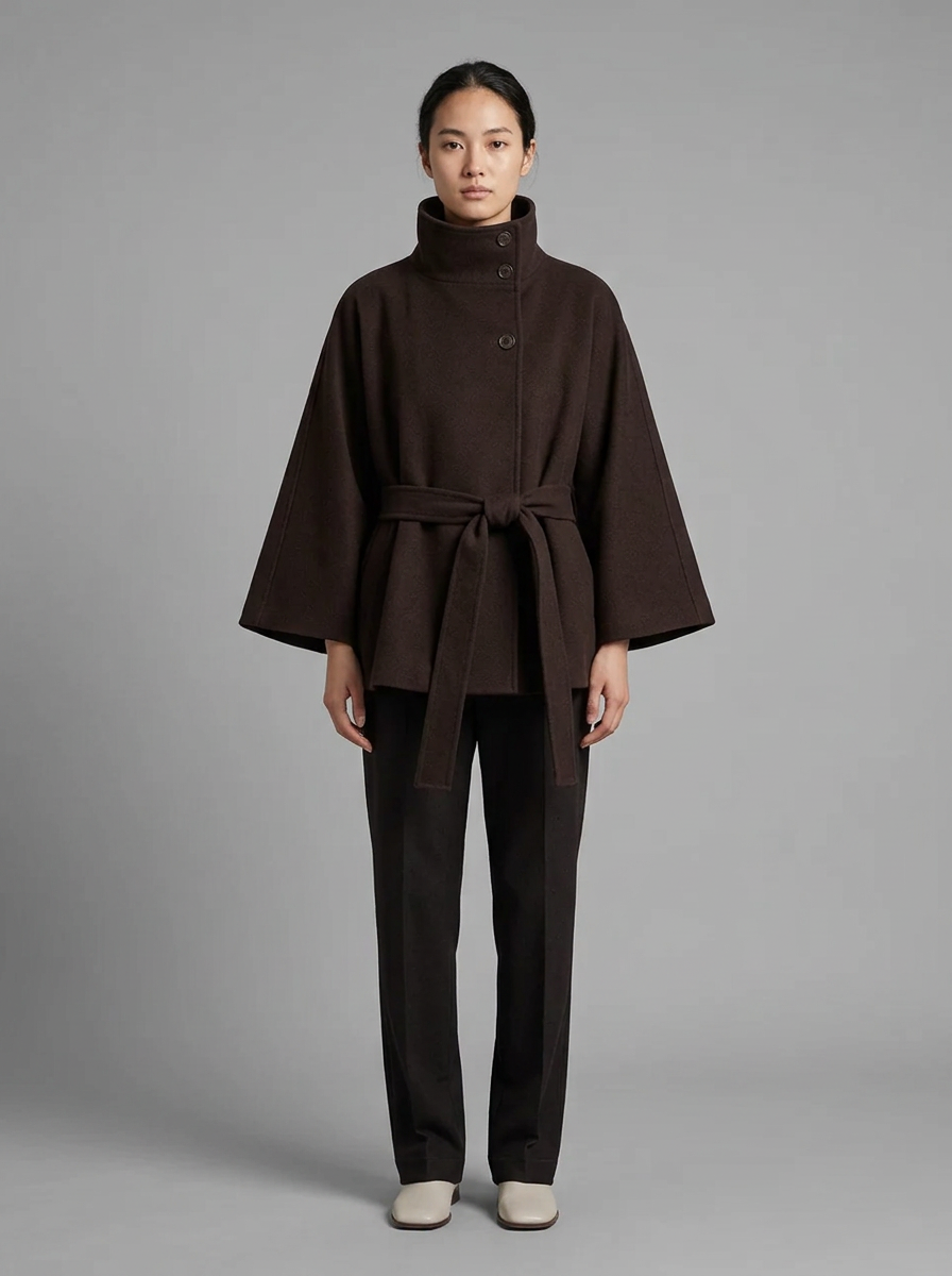 Élodie | Cape Trench Coat