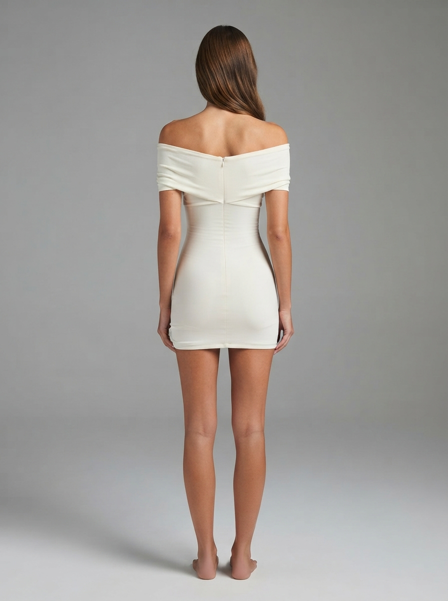 Aria Wrap Mini Dress