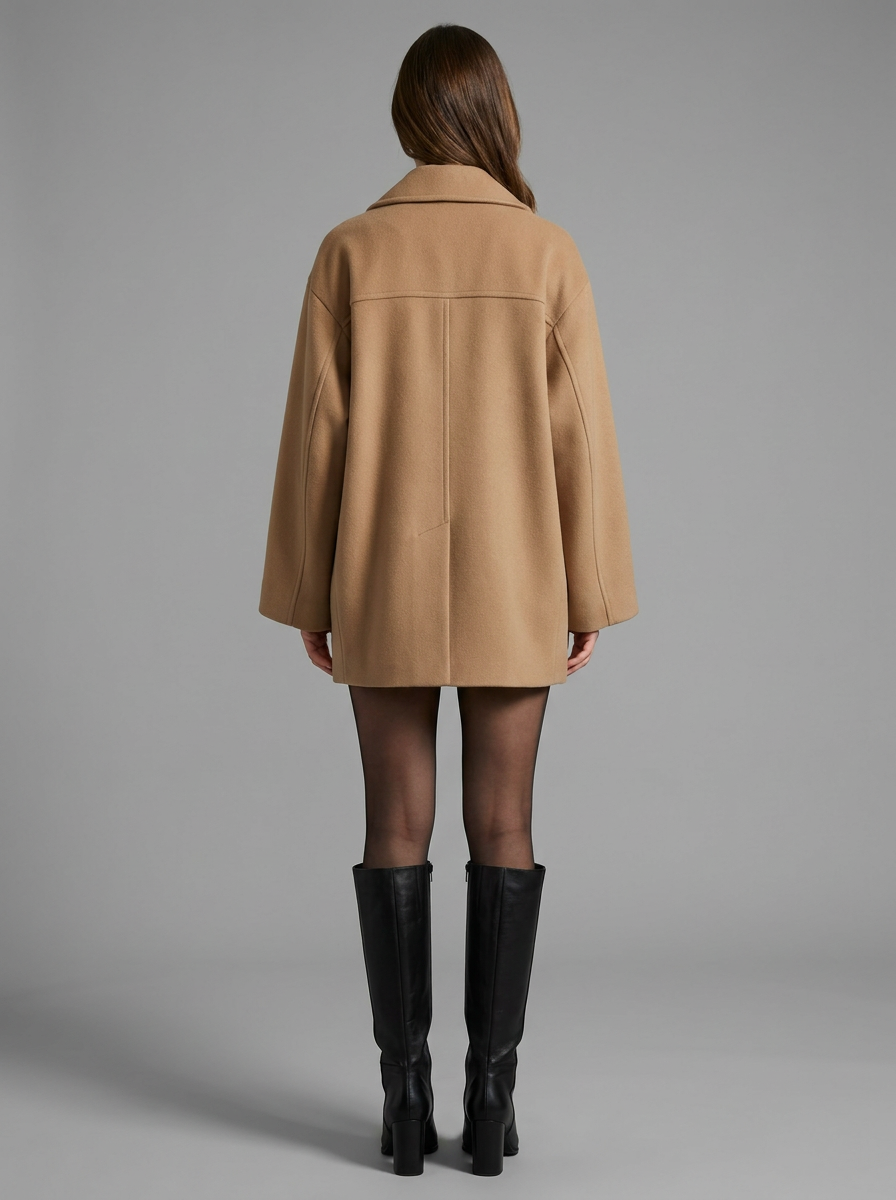 Noelle Oversized Teddy Coat