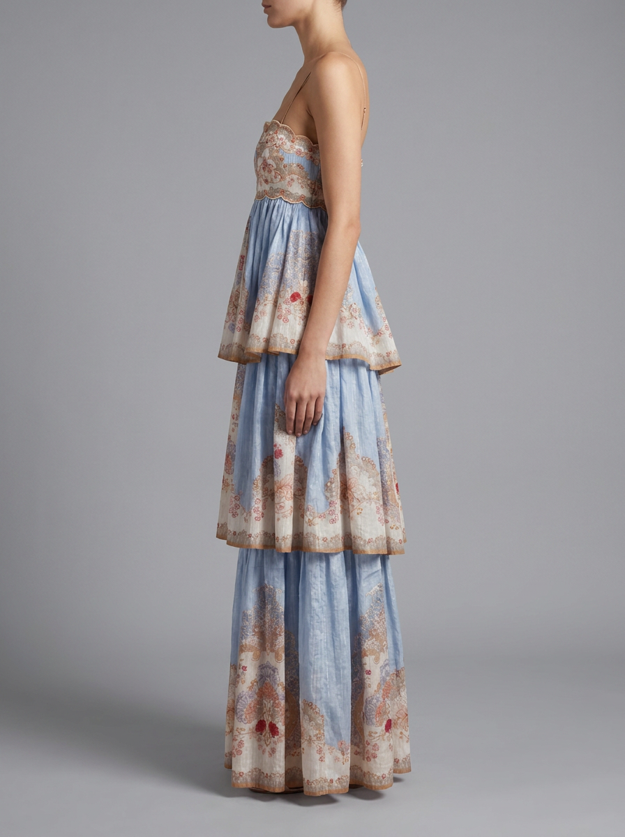 Solea Tiered Maxi Dress