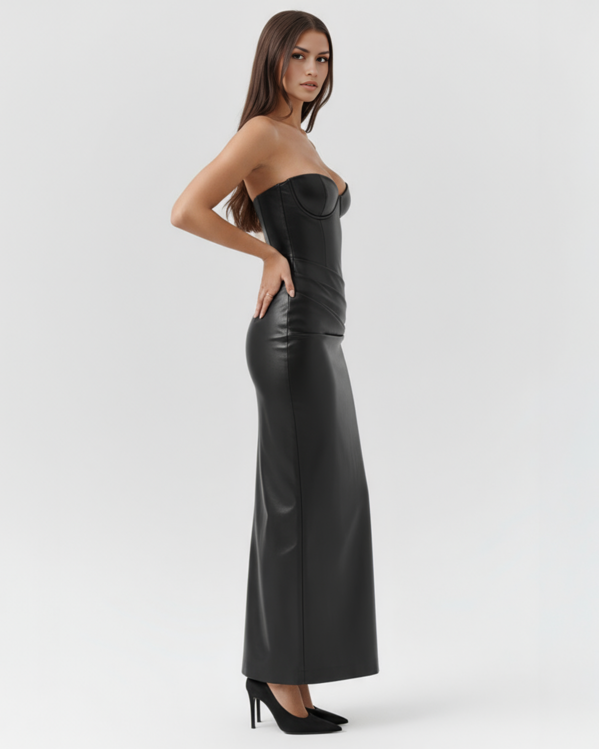 Vanessa Black Maxi Dress