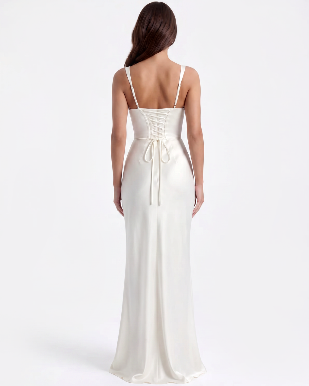Adrienne White Maxi Dress