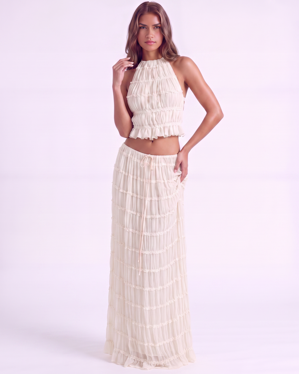 Soleil Two Piece Maxi Dress
