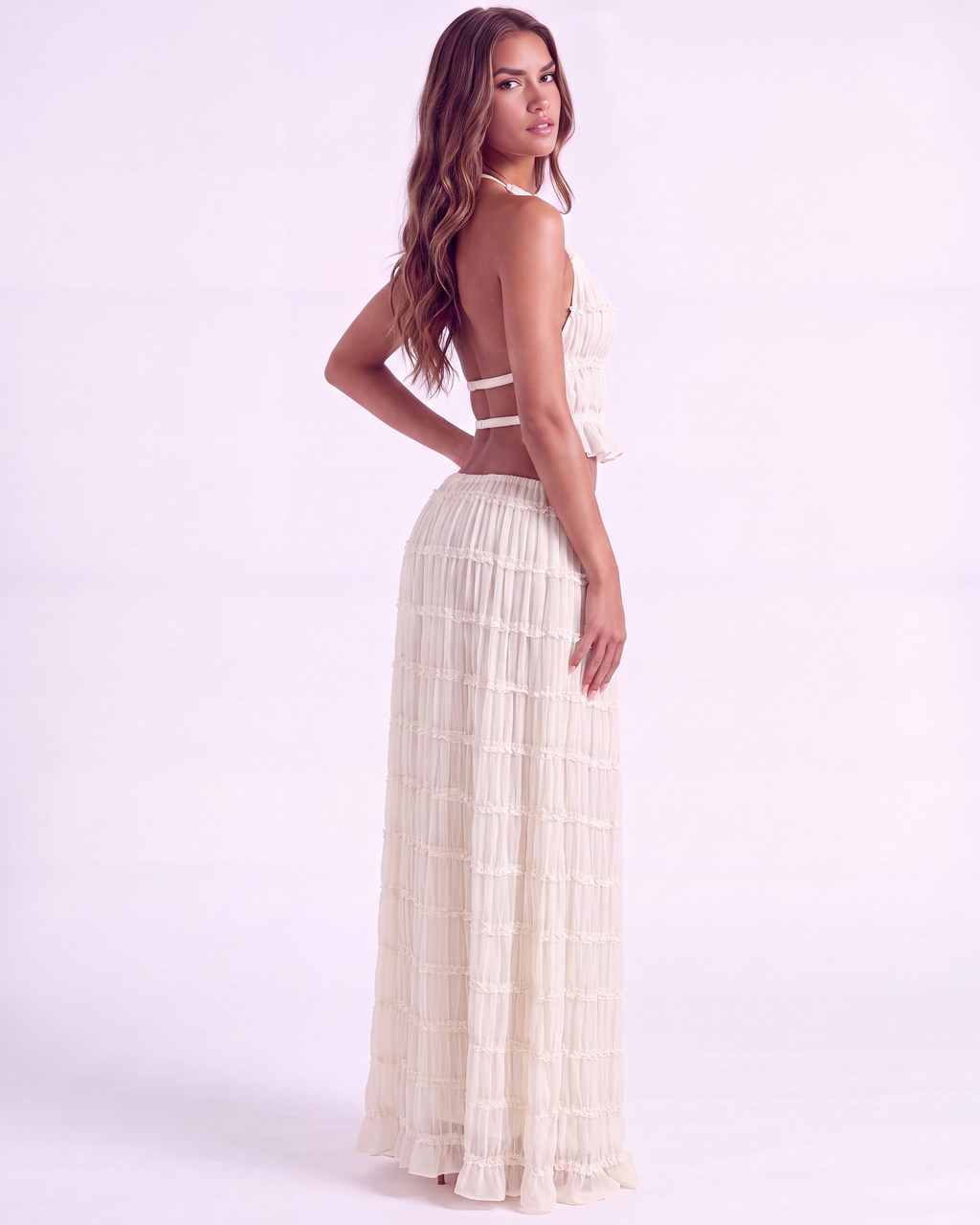 Soleil Two Piece Maxi Dress