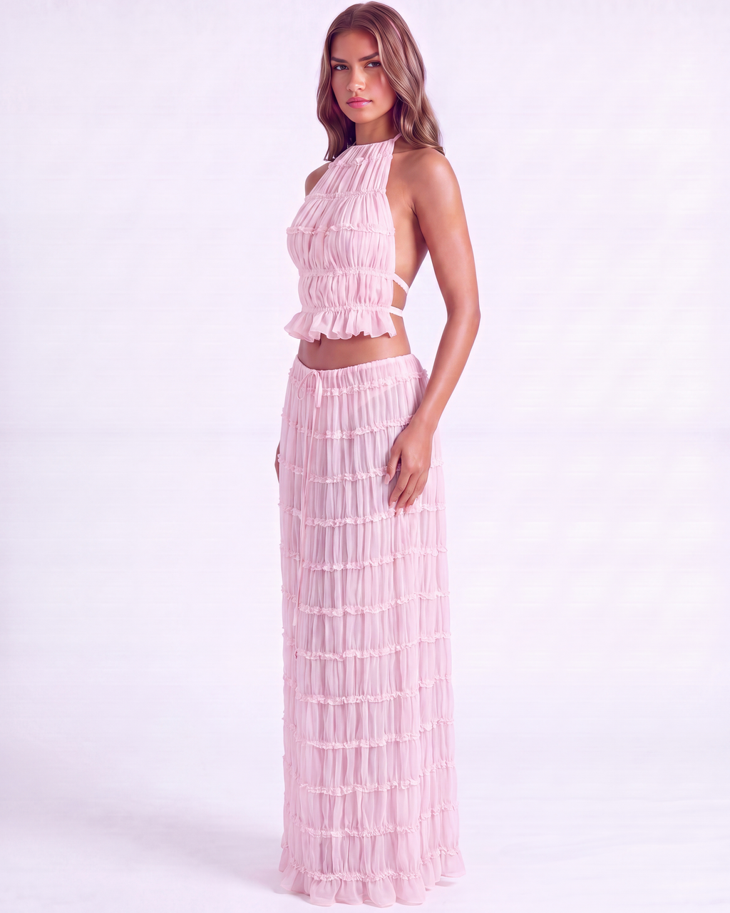 Soleil Two Piece Maxi Dress