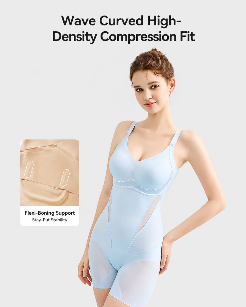 Cooling Tummy Control Butt-Lift Shapewear Bodysuit