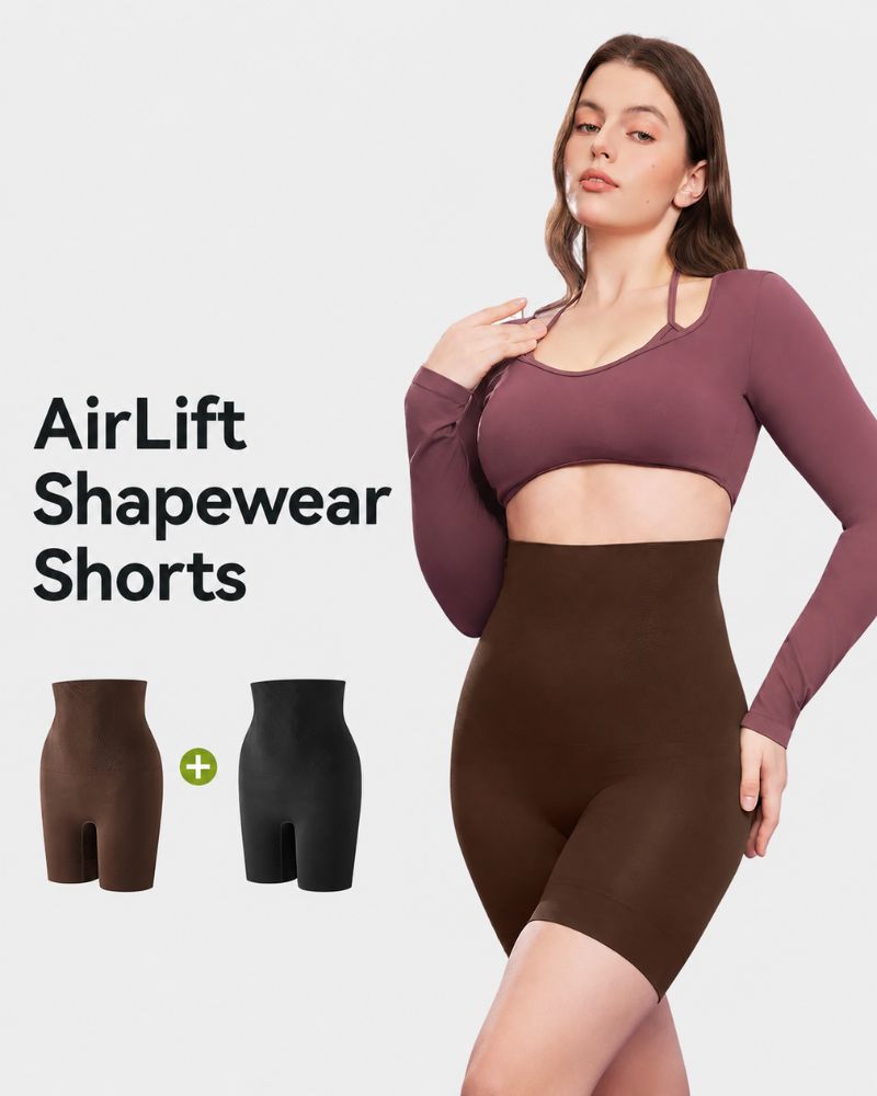 High-Waist Tummy Control Butt-Lift Shaper Shorts