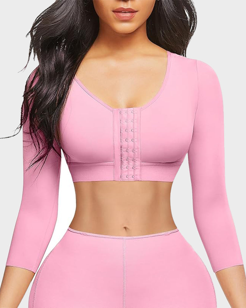 Slimming Arm Front Closure Bra Tank Shapewear