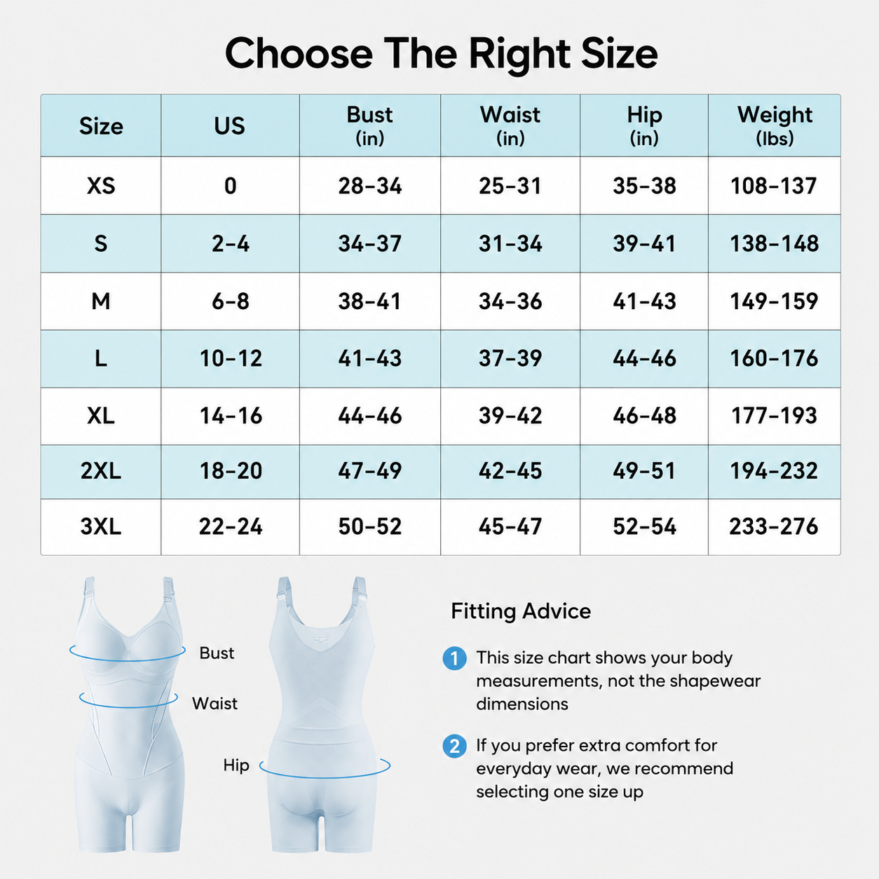 Cooling Tummy Control Butt-Lift Shapewear Bodysuit