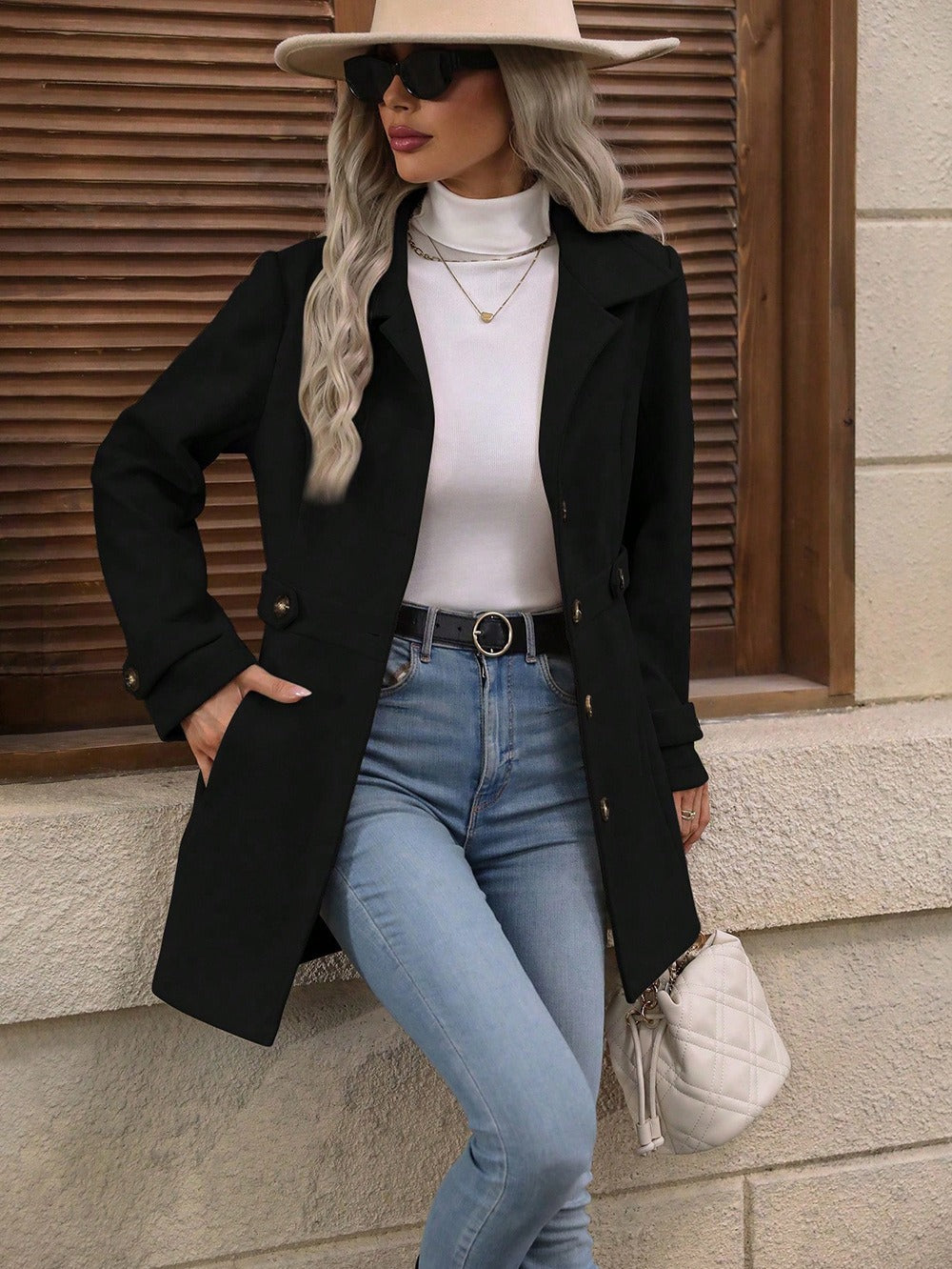 Camille Belted Trench Coat