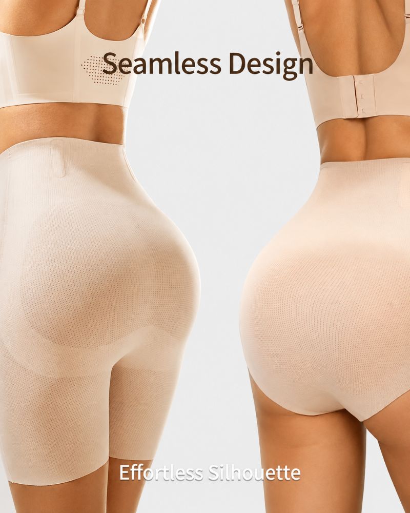 High-Waist Seamless Tummy Control Shaper Shorts