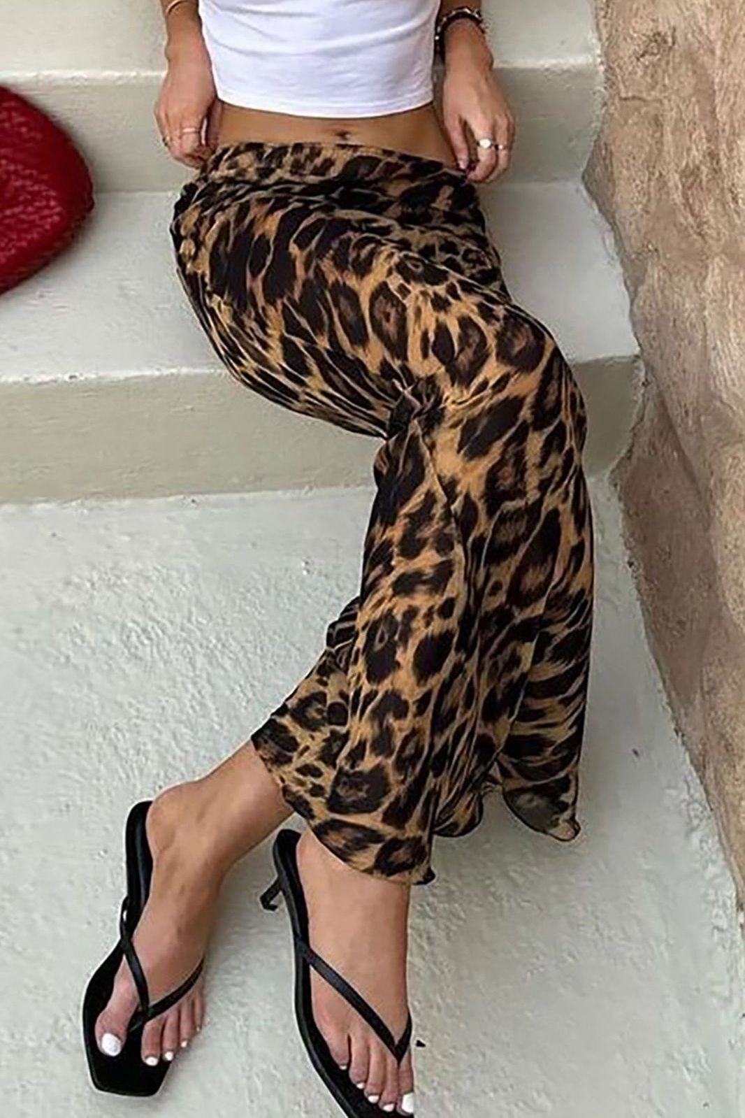 Liv | Leopard Maxi Skirt