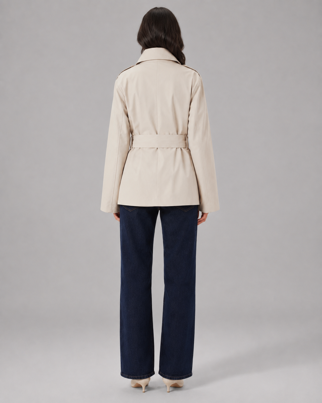Camille Short Trench Coat