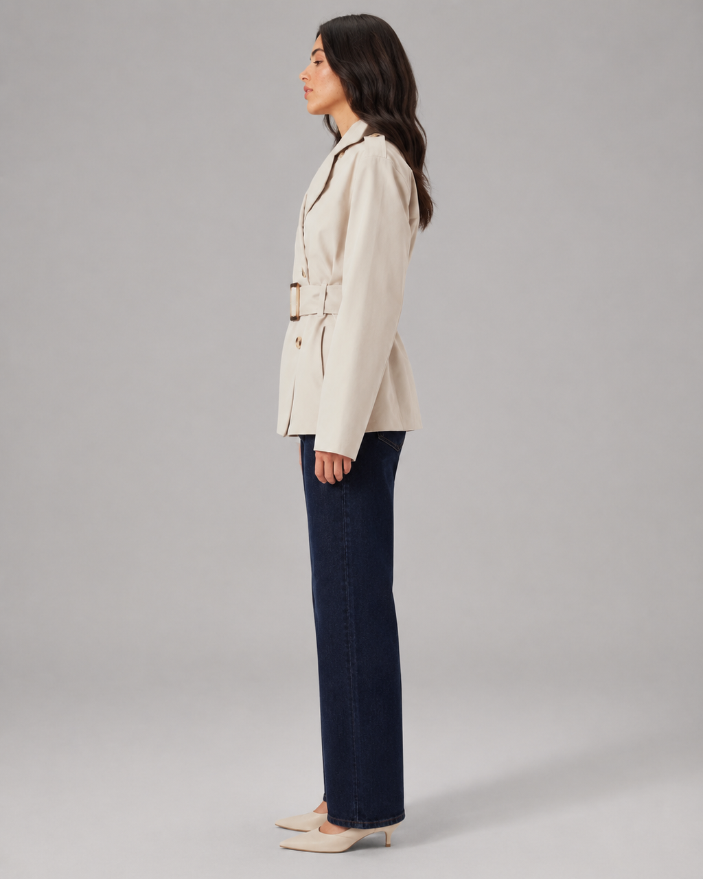 Camille Short Trench Coat