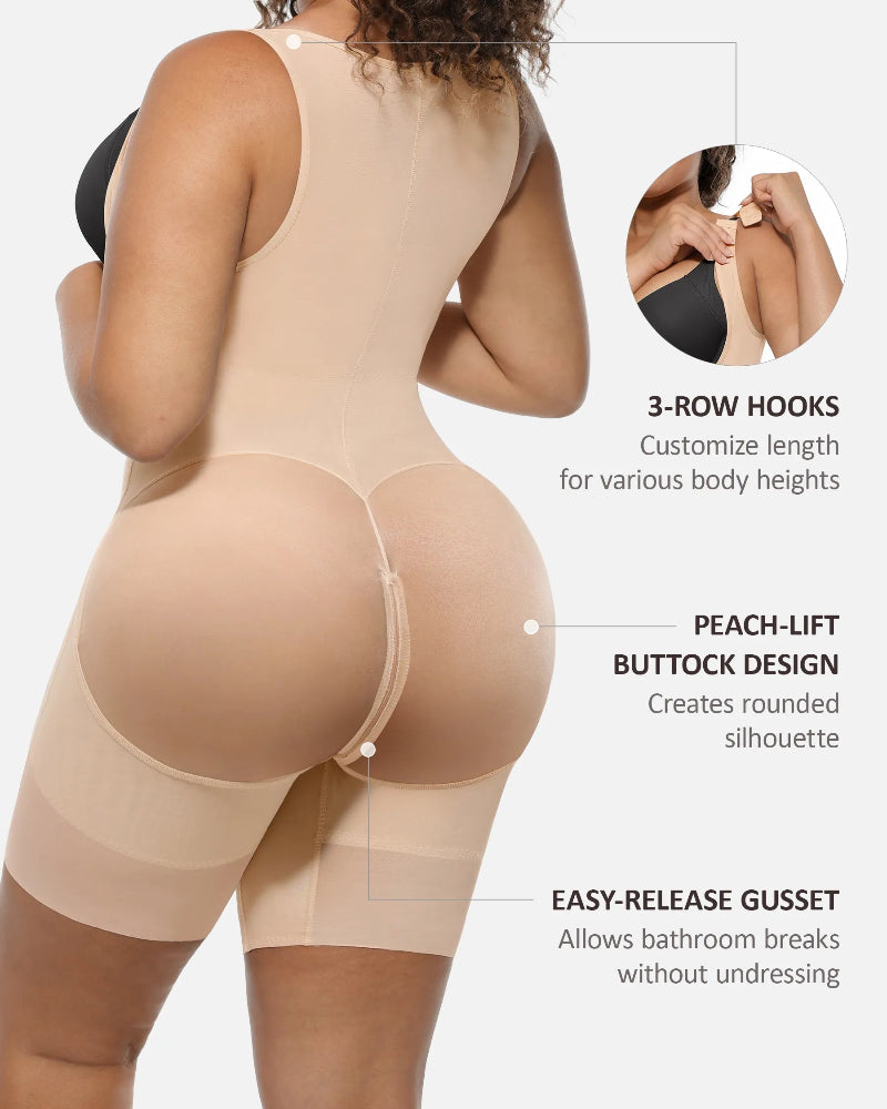 U-Shaped Tummy Control Butt Lift Shaper Bodysuit