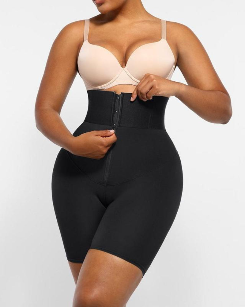 Women High Waist Leggings Tummy Control ElasticFuse Waistband Shaping Leggings Waist Trainer Yoga Pants