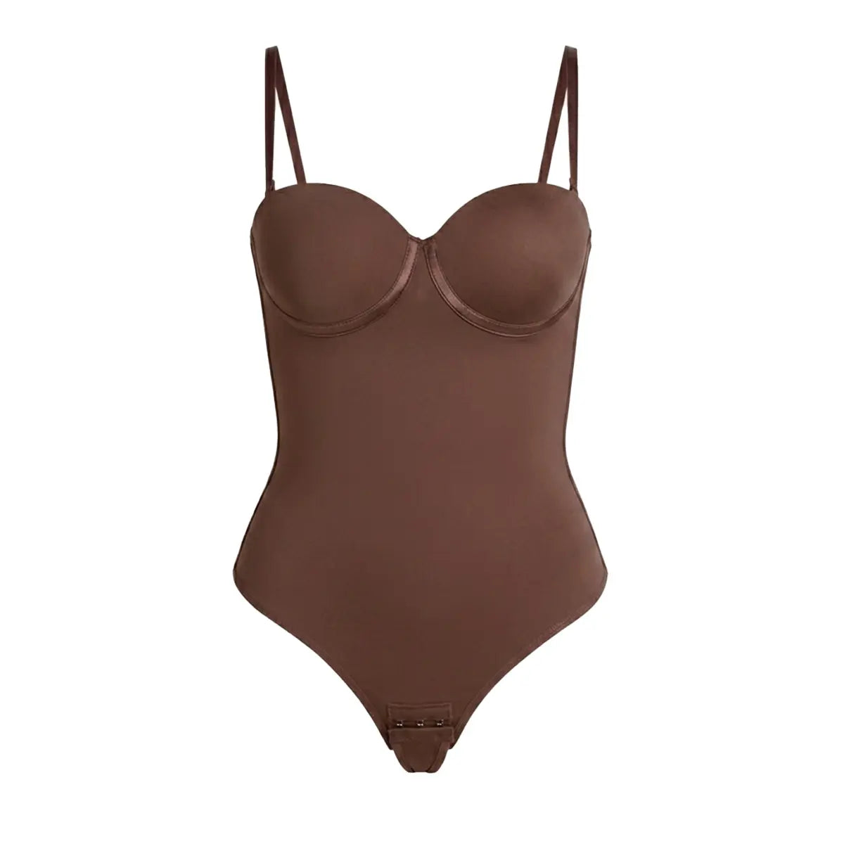 Seamless Lace-Up Bodysuit for Effortless Curves