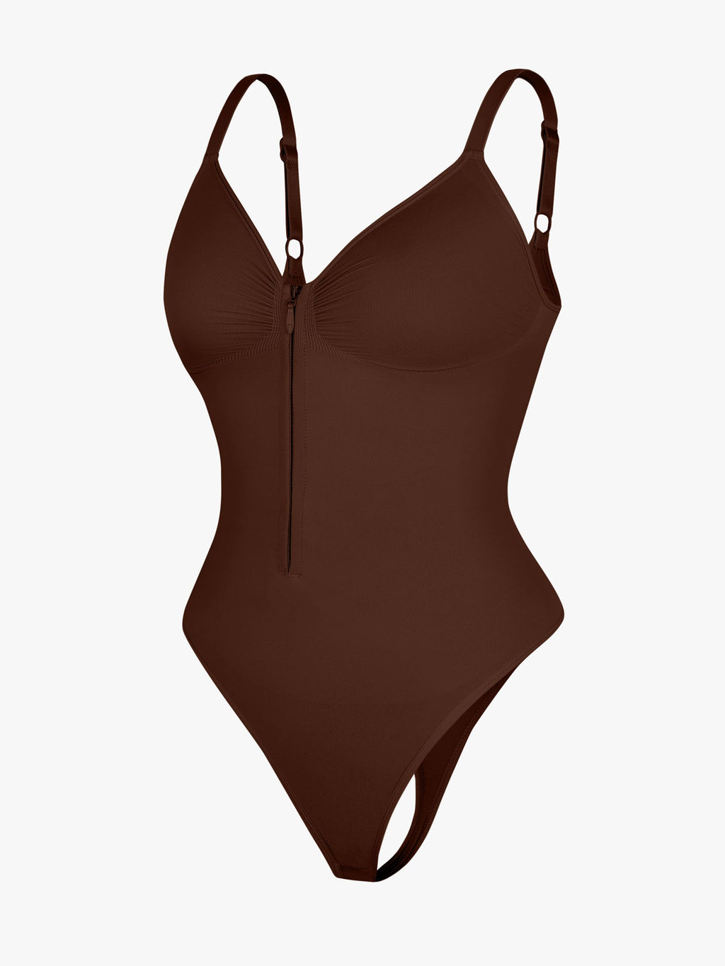 Tummy Control Seamless Zipper Shaping Bodysuit