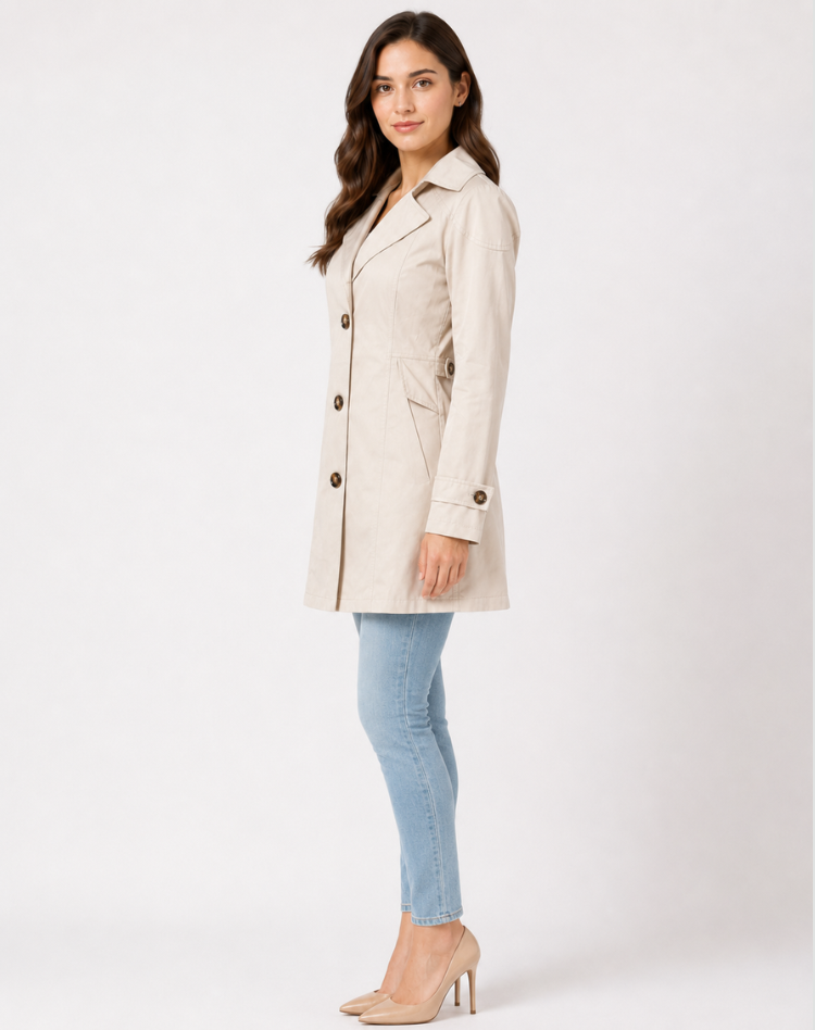Alessia Tailored Trench Coat