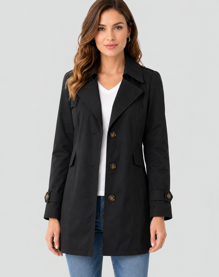 Alessia Tailored Trench Coat