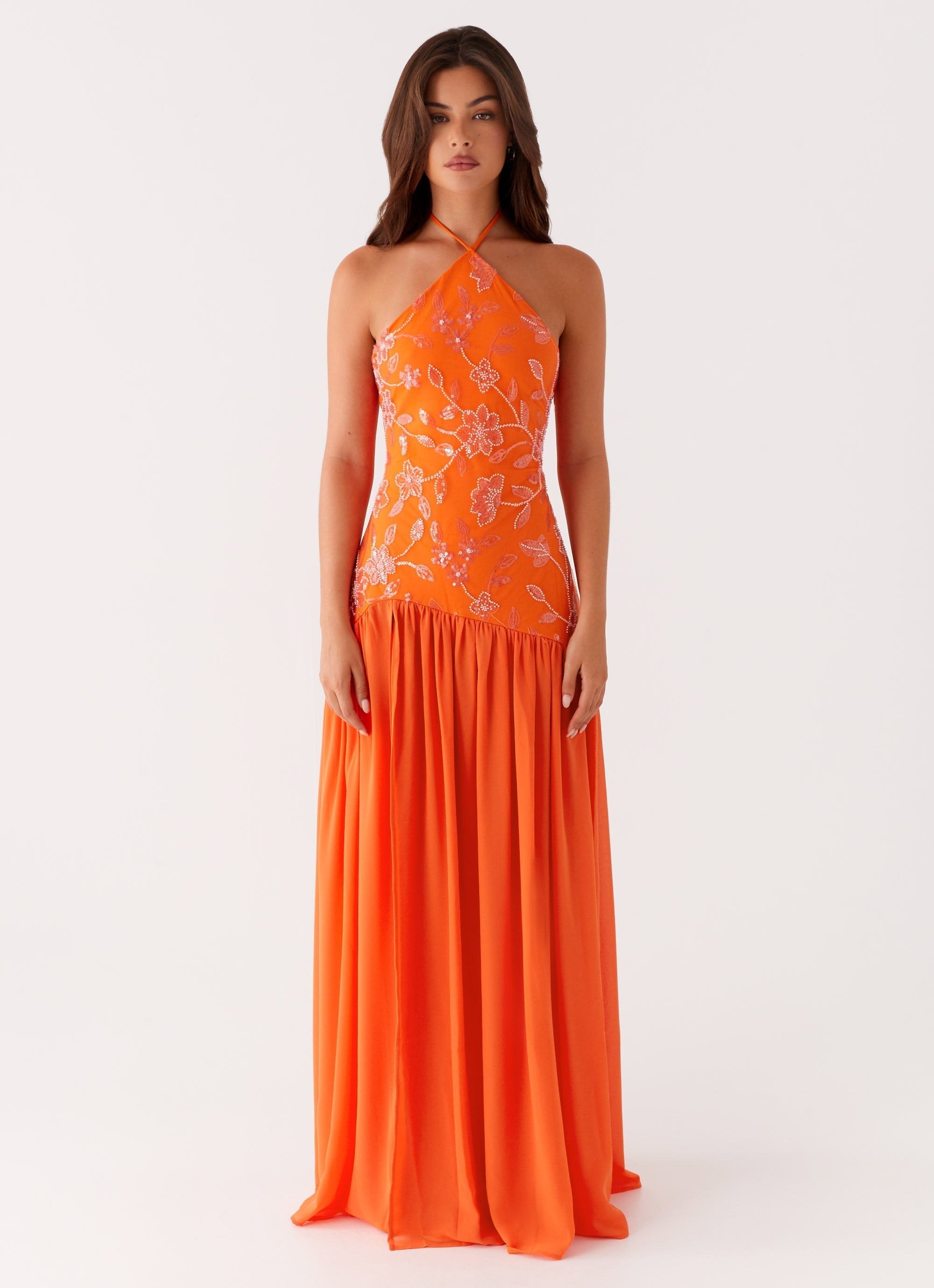 Janelle Beaded Maxi Dress