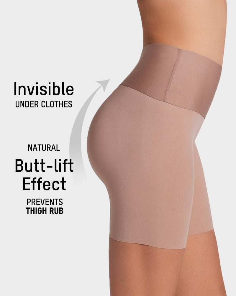 Stay-In-Place Seamless Slip Shaper Shorts for Women