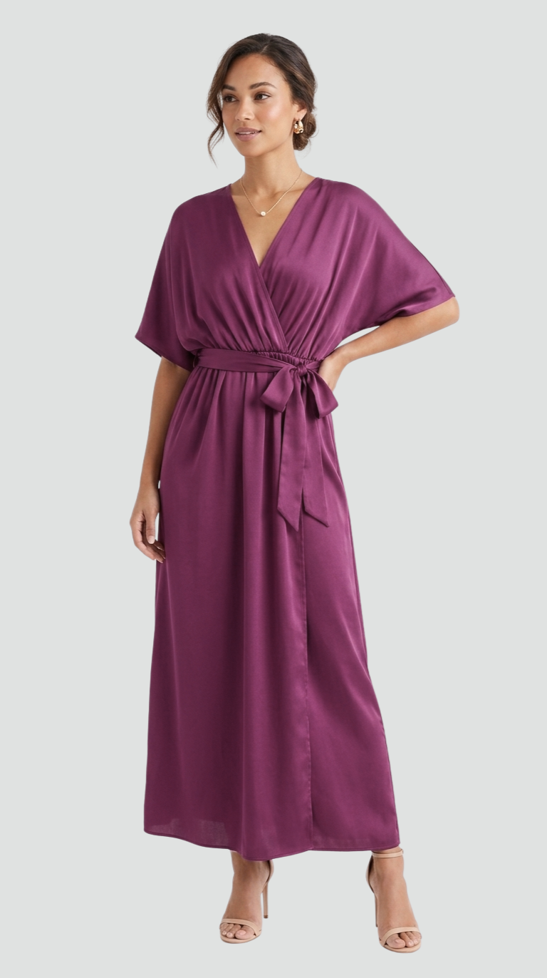 Juliette Wrap Midi Dress