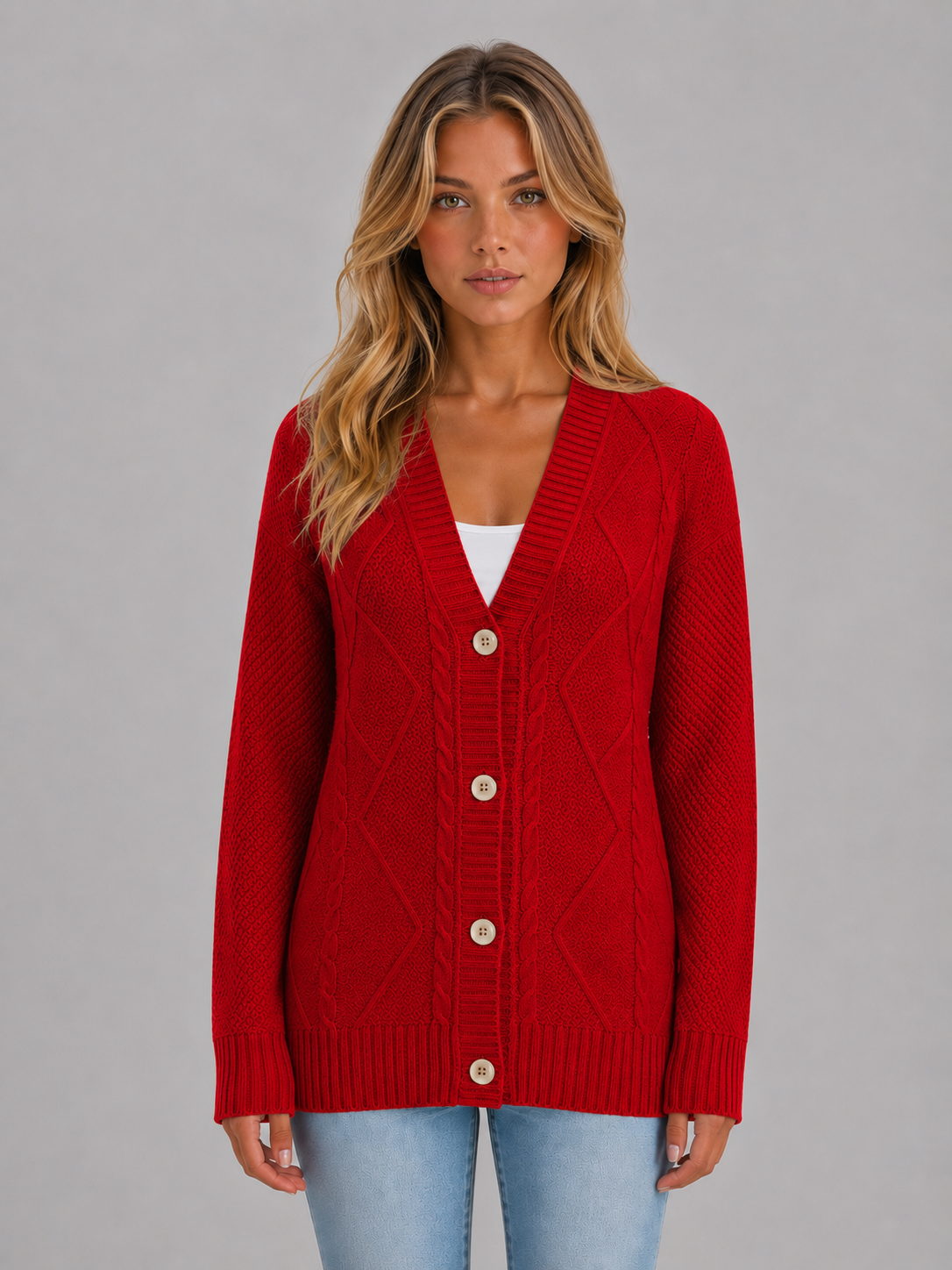 Sienna Knit Button Cardigan