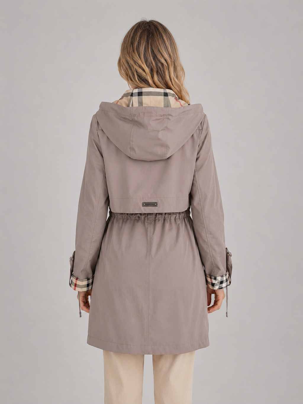 Mila Longline Hooded Parka Coat