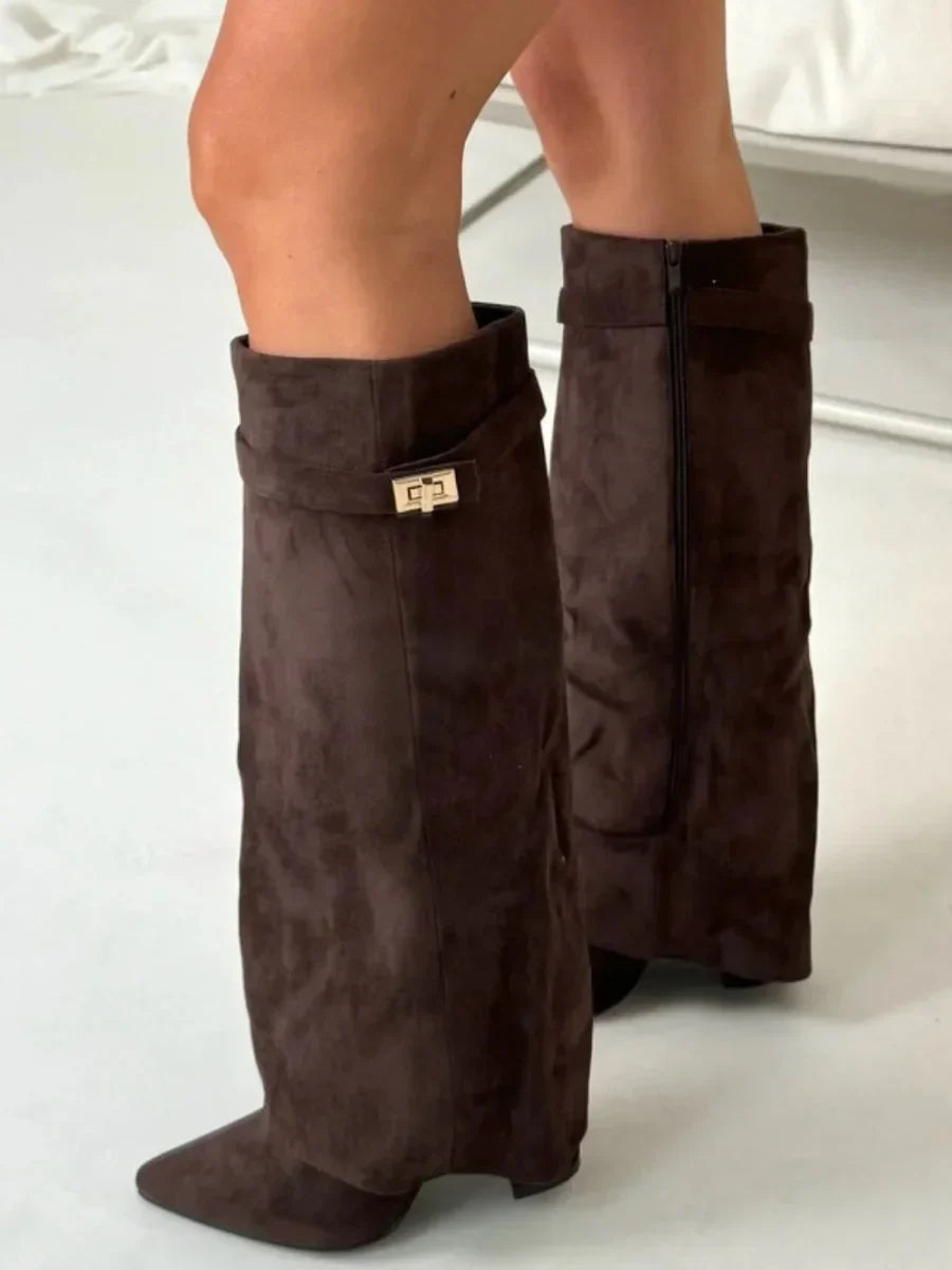 Noelle Suede Boots