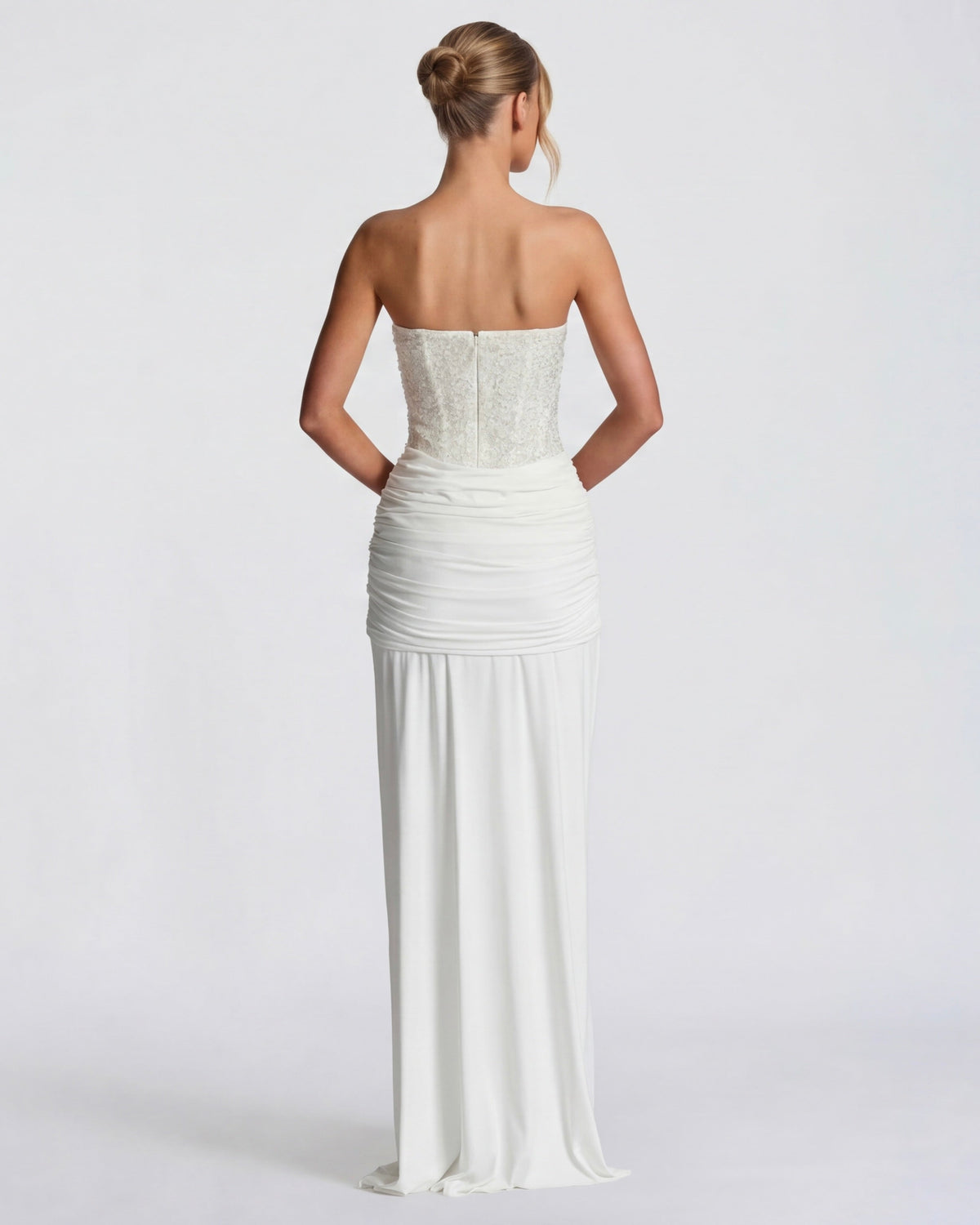 Carina Sequin Corset Maxi Dress
