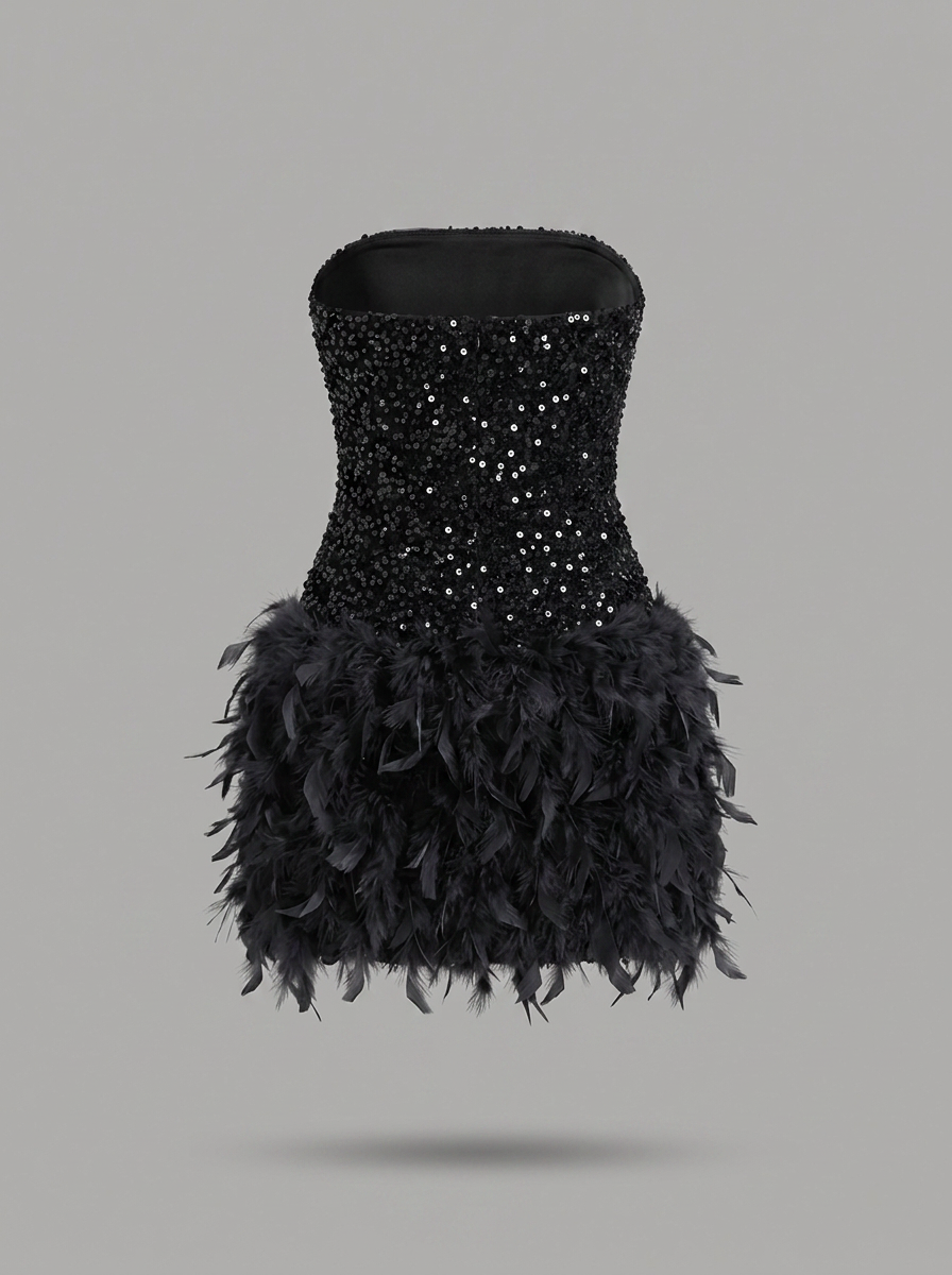 Zoey Sequin Mini Dress