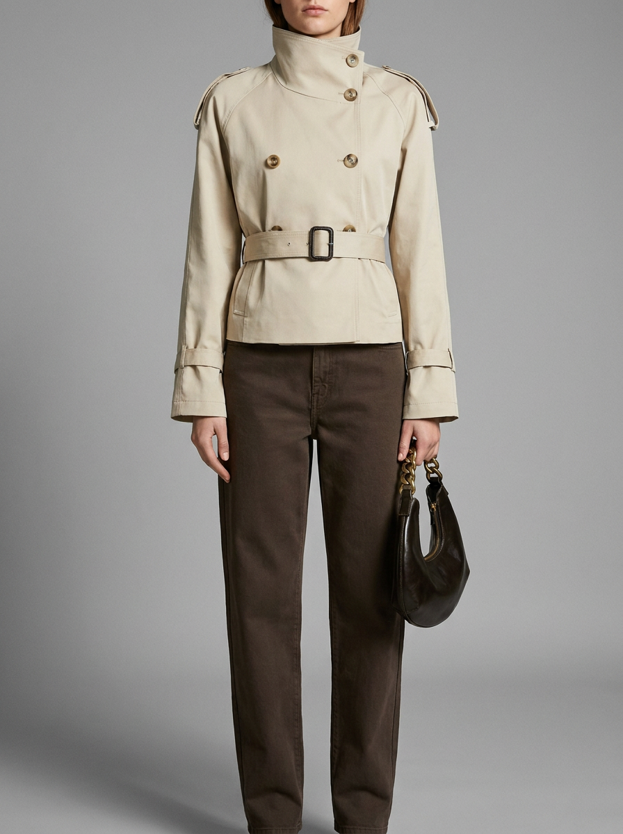 Amara Short Trench