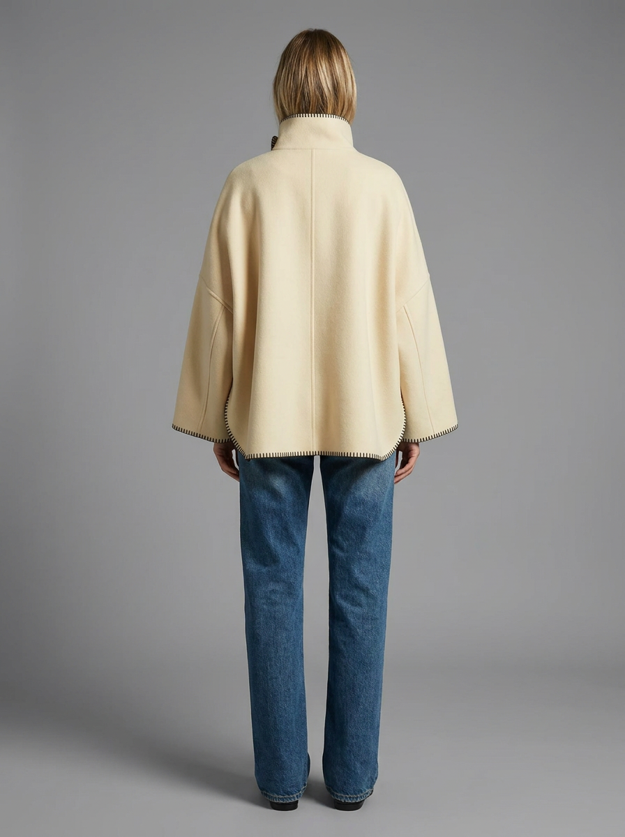 Luna | Cropped Wool Coat