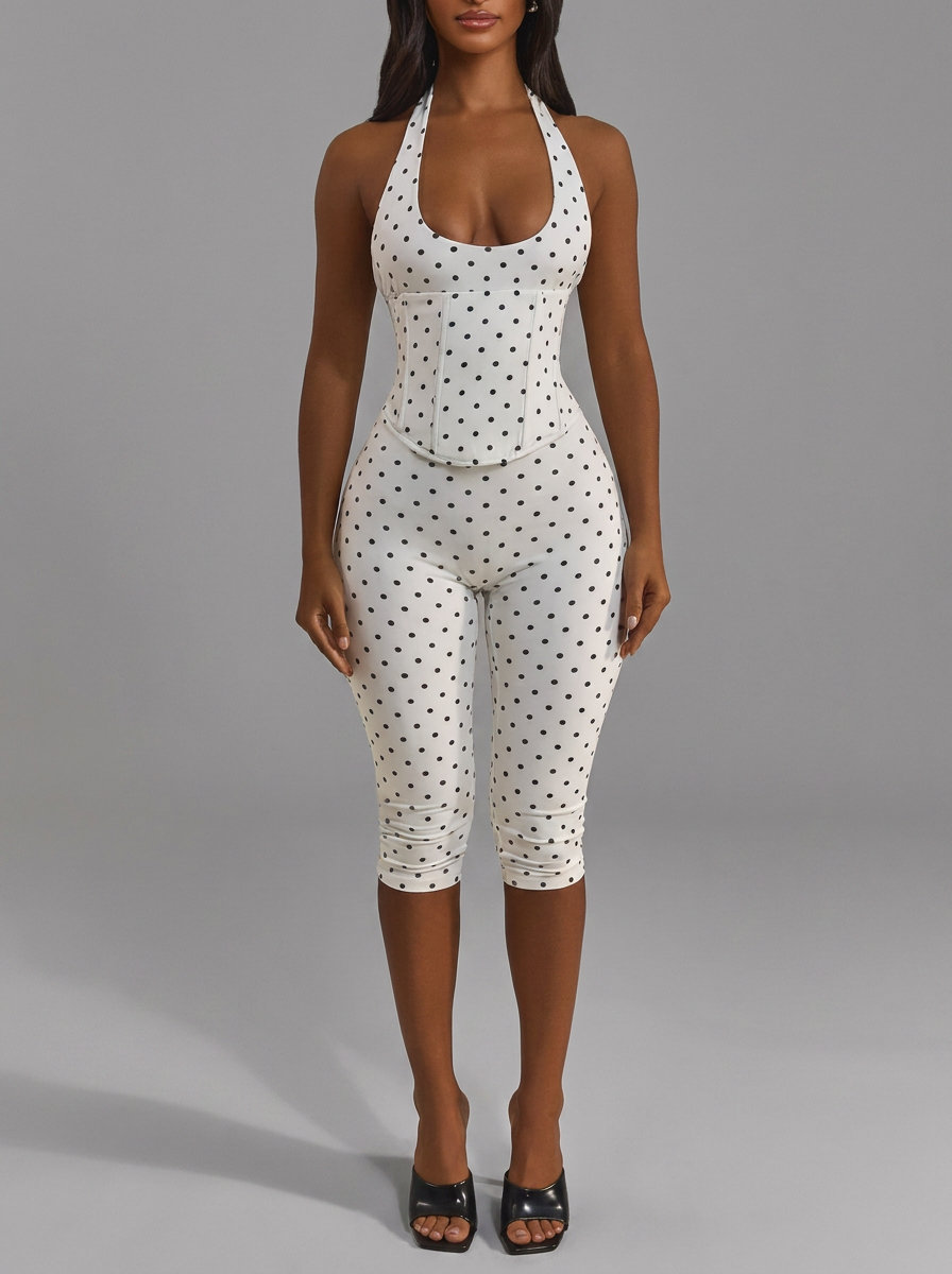 Sandra Jumpsuit Polka Dot