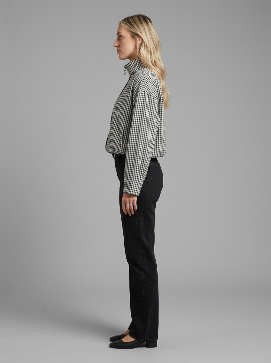Marlene Gingham Jacket
