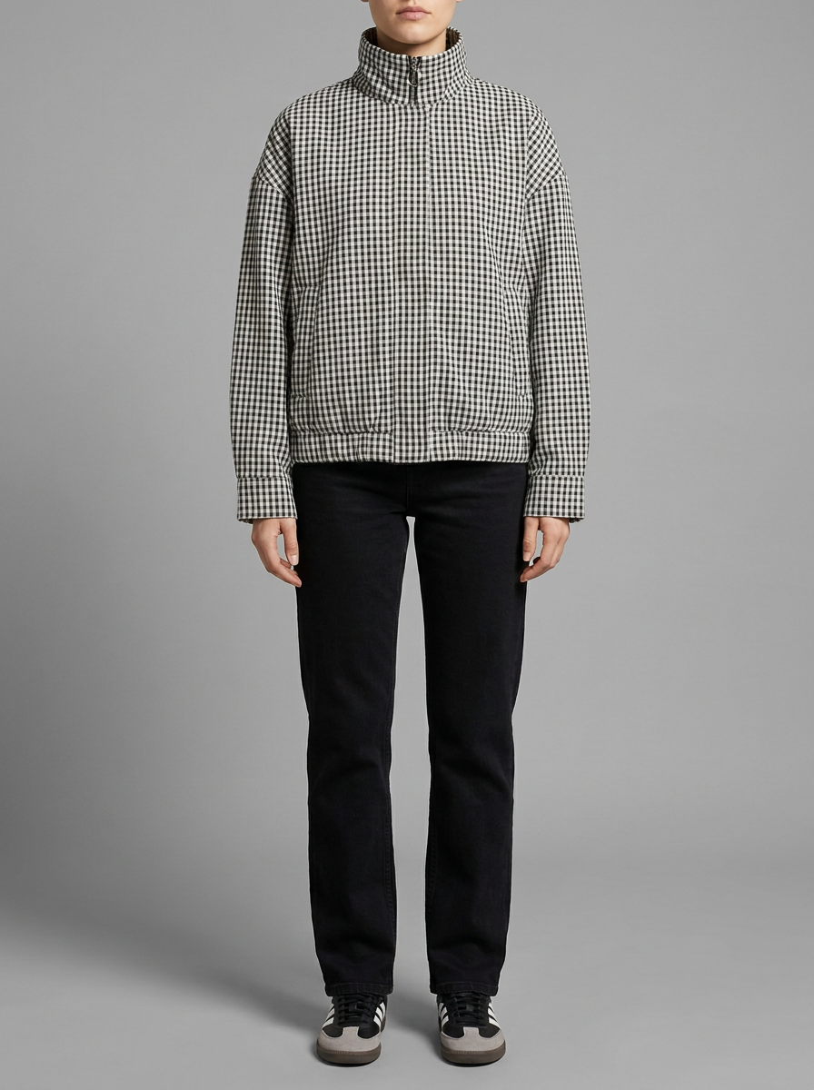 Marlene Gingham Jacket