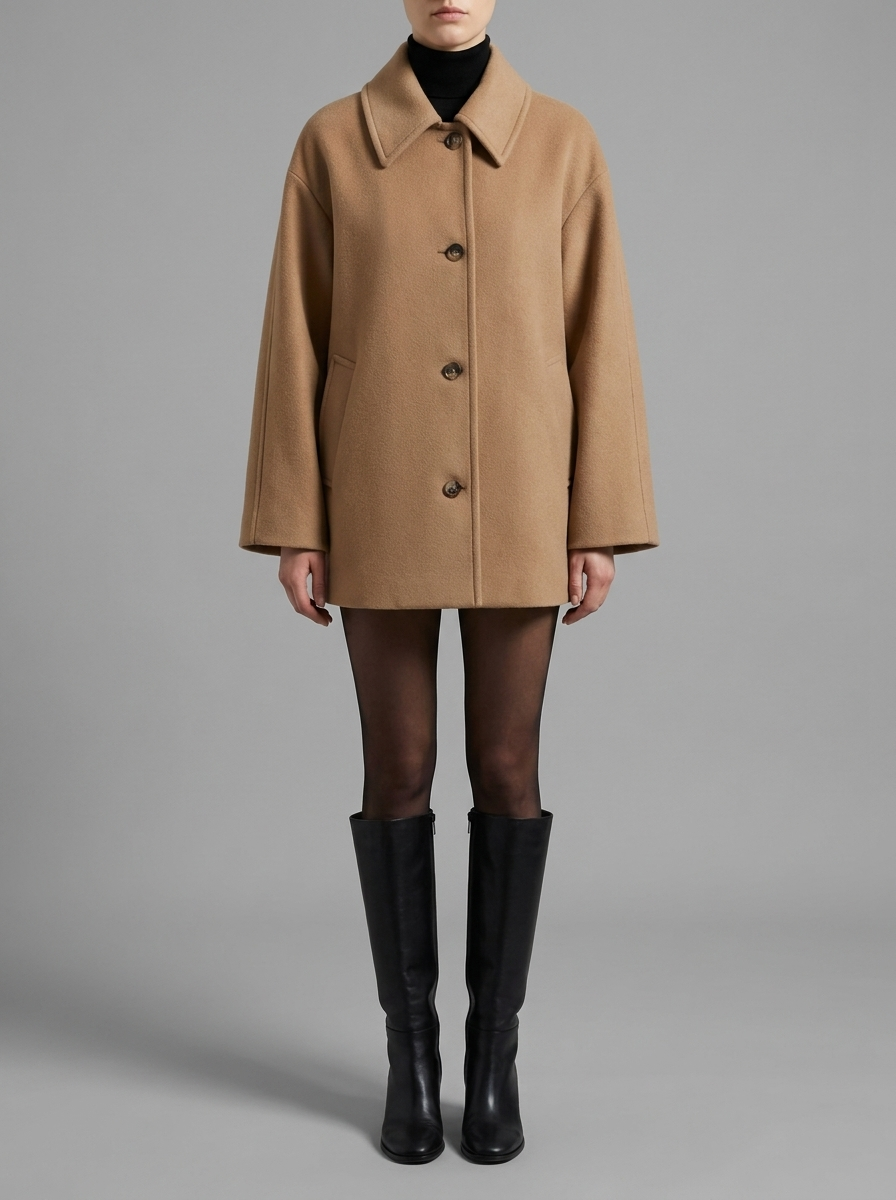 Noelle Oversized Teddy Coat