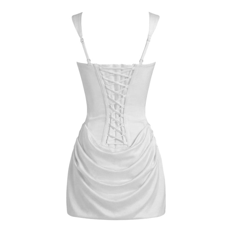 Daphné Mini Dress Brown