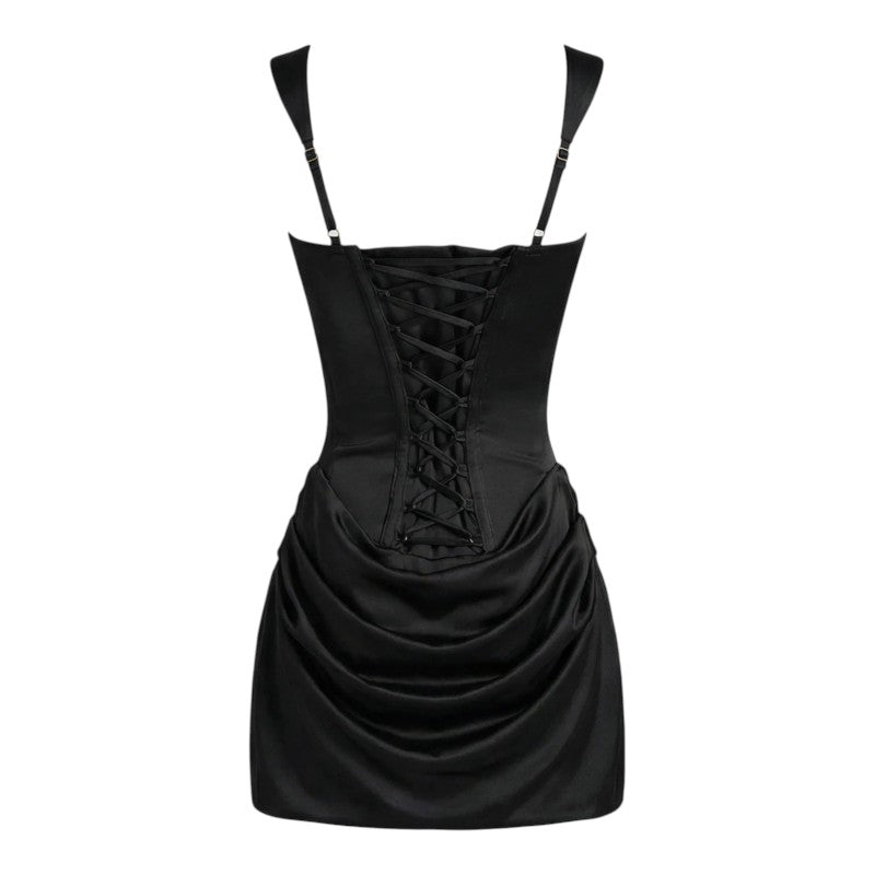Daphné Mini Dress Brown