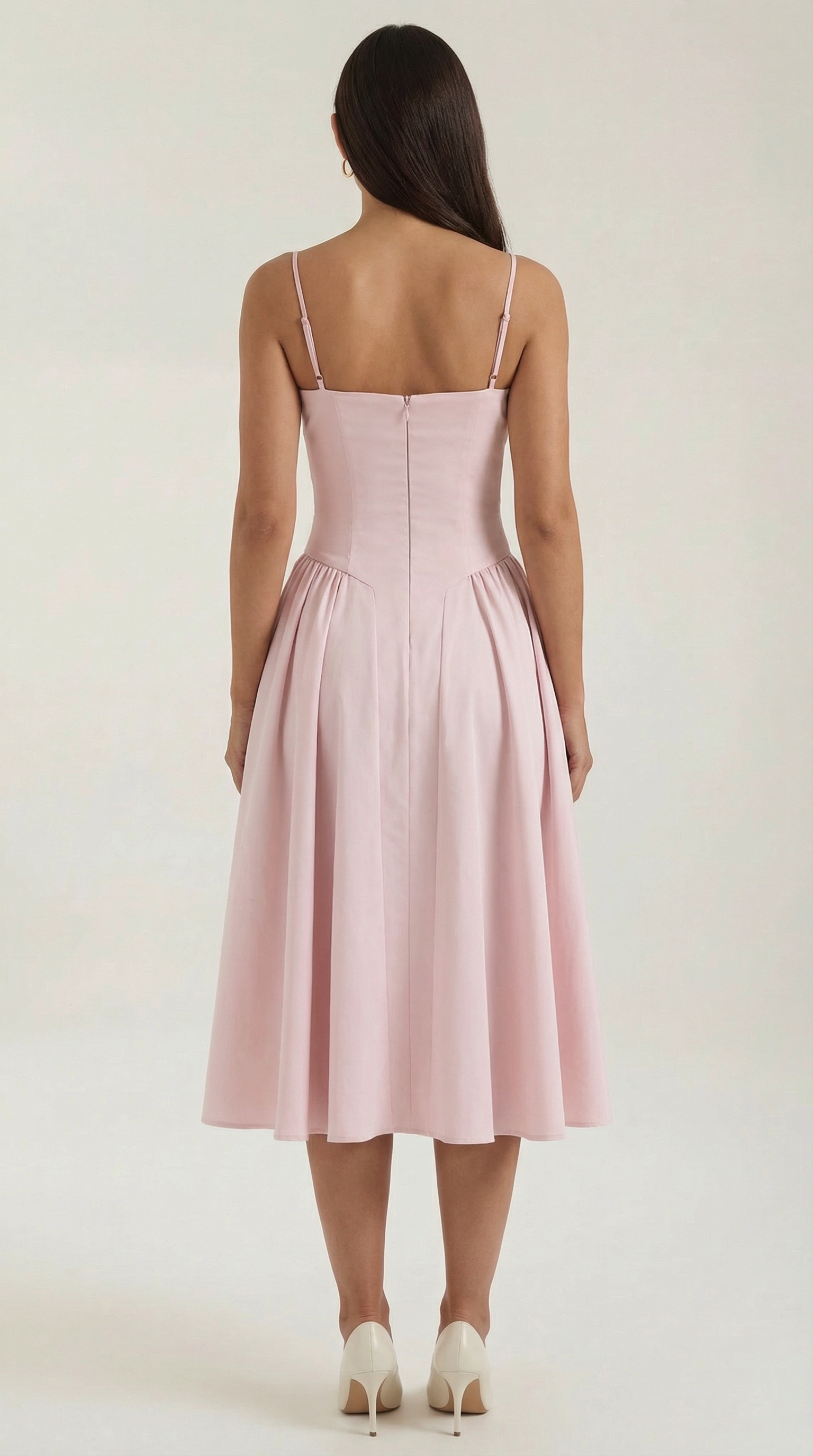 Ulva Floral Corset Midi Dress