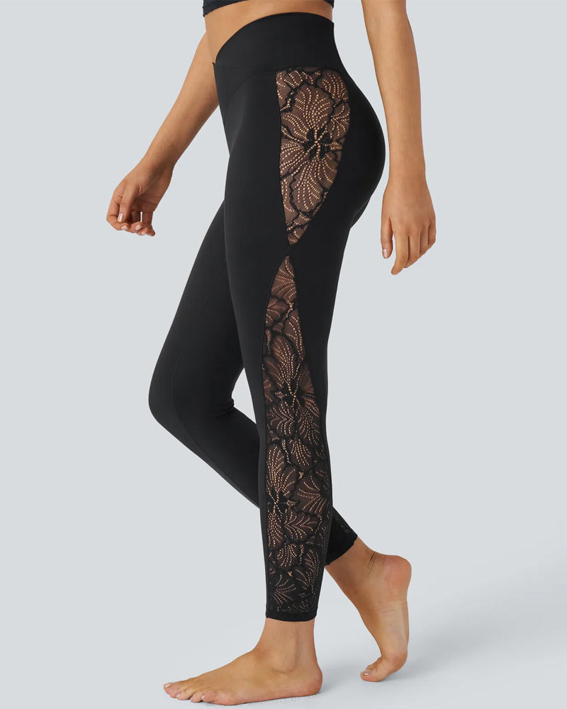 Amelie Lace Sculpting Leggings