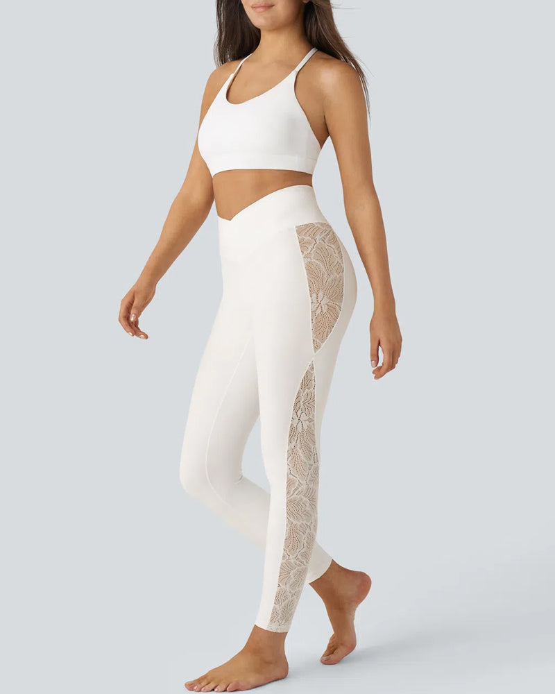 Amelie Lace Sculpting Leggings